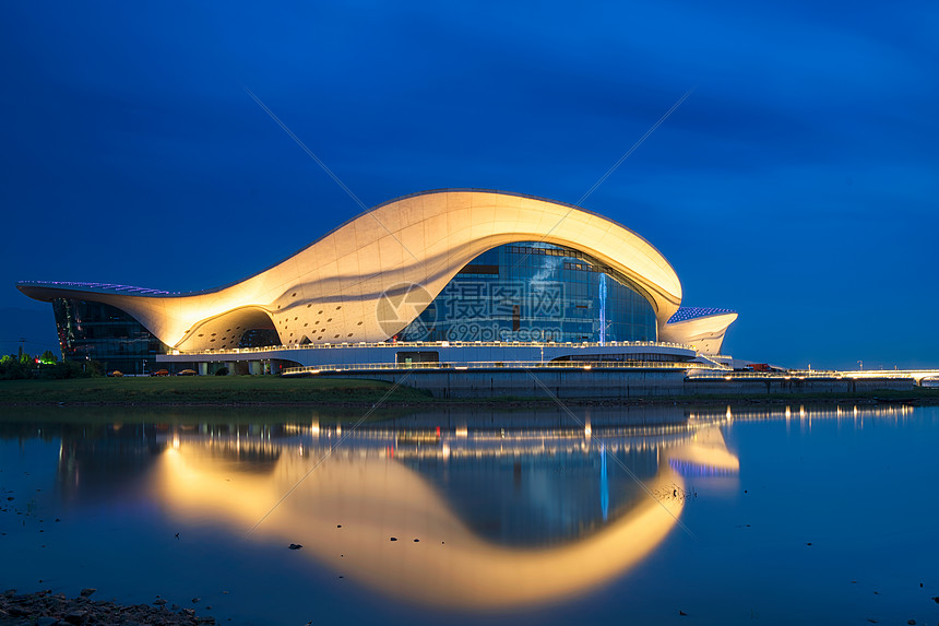 江西九江地標建筑造型漂亮的藝術中心